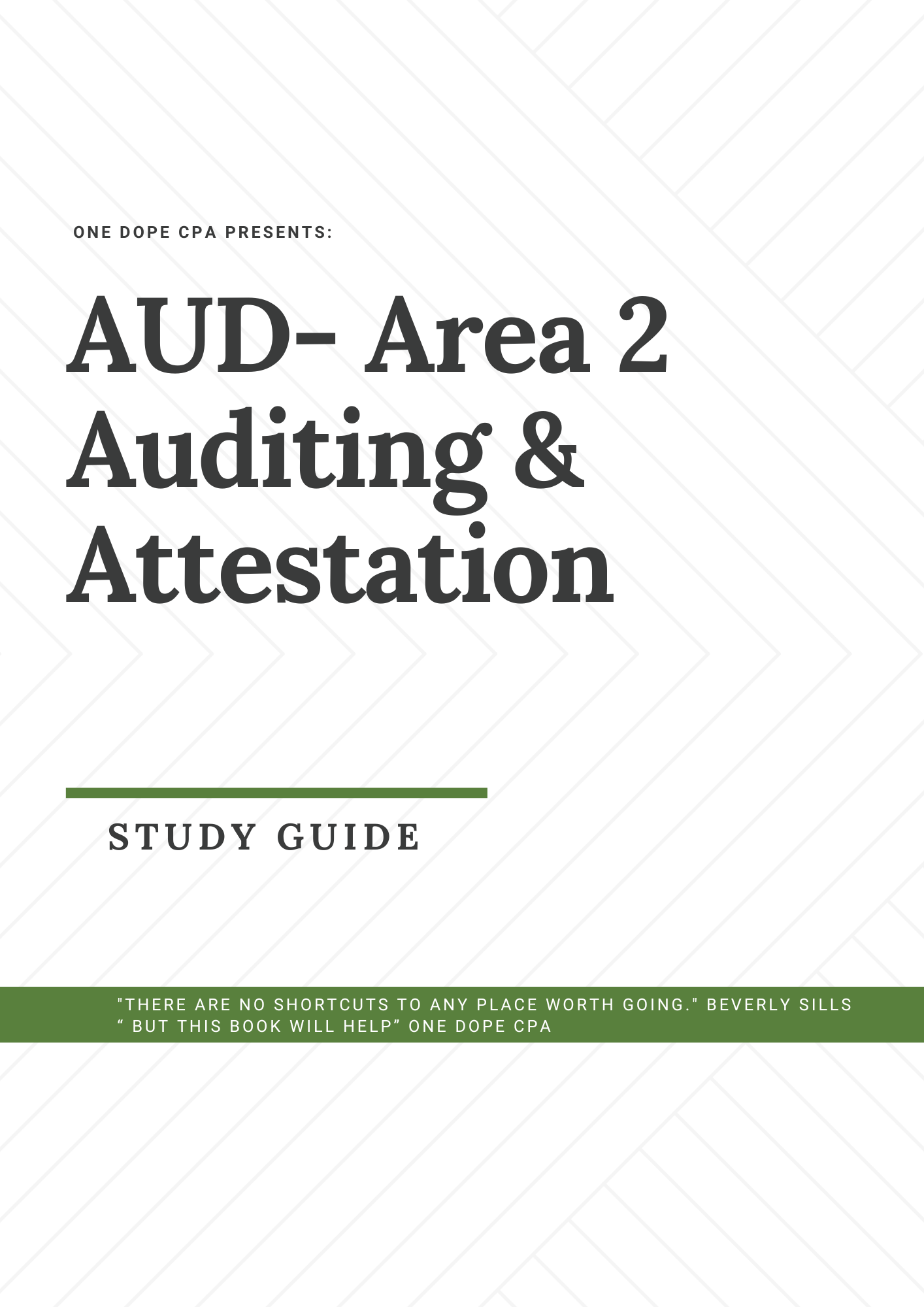 AUD- Area 2 Study Guide